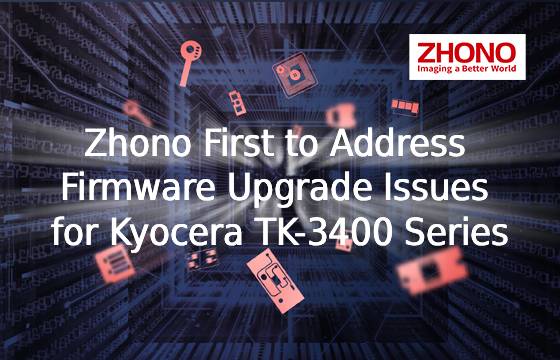 Zhono First to Address Firmware Upgrade Issues for Kyocera TK-3400 Series